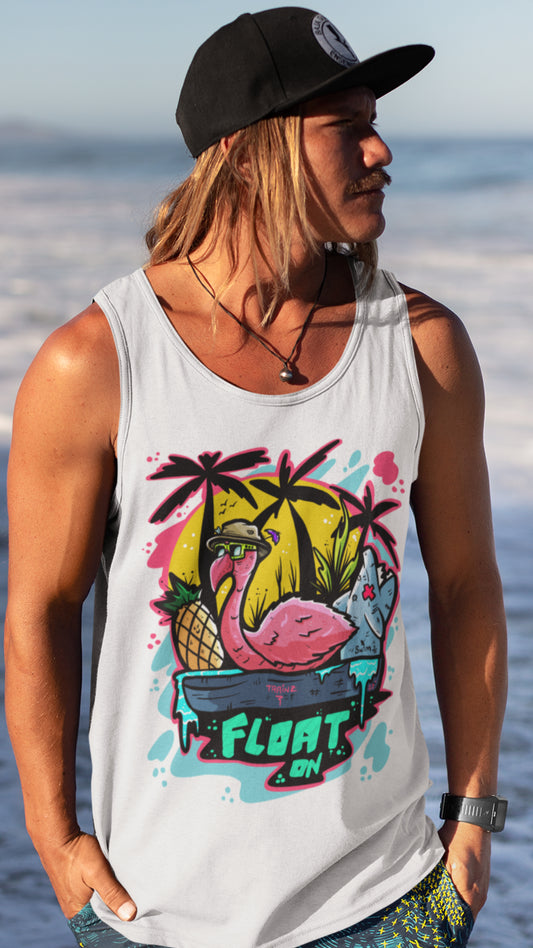 Fins and Floaties Unisex Tank Top