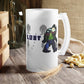 Get Lost Sasquatch Frosted Glass Beer Mug