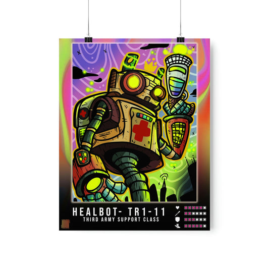 Heal Bot TR1-11 Print Poster